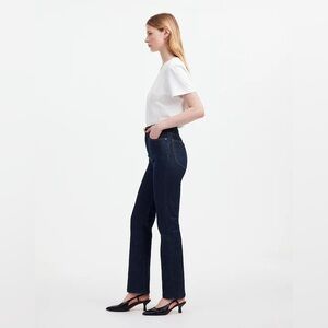 Madewell 90s Straight Dark Wash Denim Jeans size 10 *NWT*